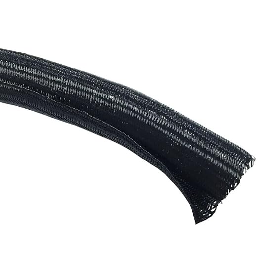 Electriduct 3/4" Hook Self Closing Sleeve Braid Wrap Around Sleeving Flame by Electriduct