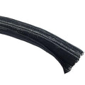 Electriduct 1/4" Hook Self Closing Sleeve Braid Wrap Around Sleeving Flame by Electriduct