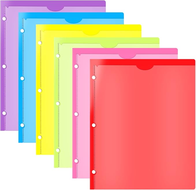 INFUN Heavy Duty Plastic Folders by INFUN