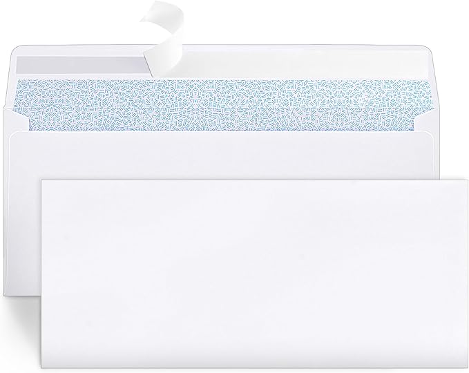 Joyberg 72 Packs #10 Envelopes, Business Envelopes, Envelopes Self Seal by Joyberg