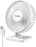 Gaiatop USB Desk Fan, Small But Powerful, Personal Portable Quiet 3 Speeds by GAIATOP