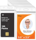 Clear ID Holder for Lanyard by Piffny