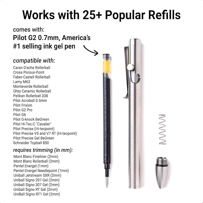 Tactile Turn Titanium Bolt Action Pen - Image 2
