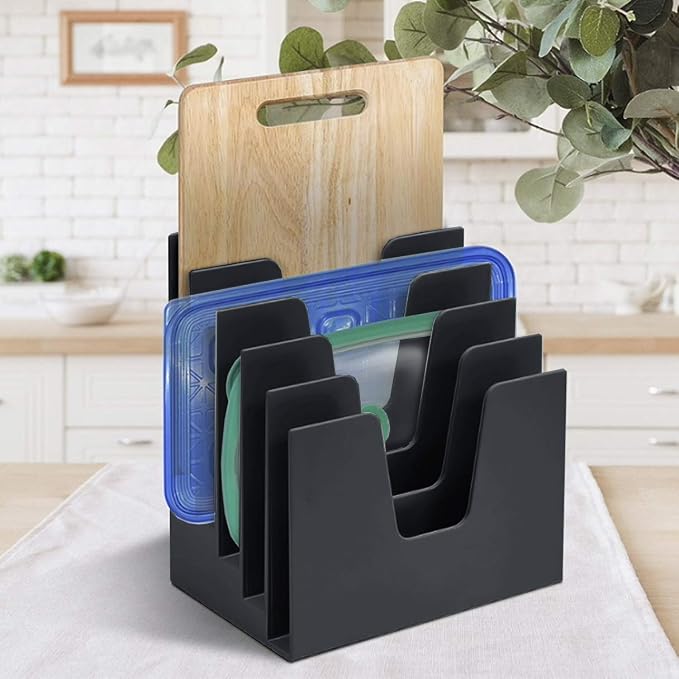 Acrimet 5 Section Incline File Sorter Organizer, Desktop Mail Holder, - Image 8
