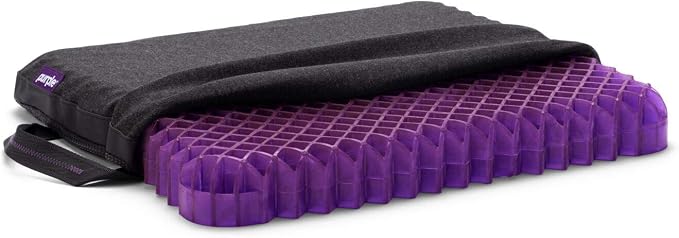Purple Royal Seat Cushion, Portable 2 Inch Gel Seat Cushion, GelFlex Grid | by Unknown