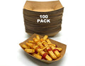 100 Pack, 2lb Paper Food Trays, Disposable Food Trays, Suitable by Unknown