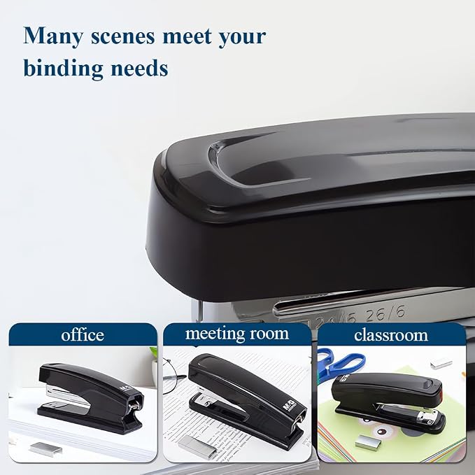 M&G Desktop Stapler with 25 Sheet Capacity, Two Binding Modes, Basic Stapler - Image 6
