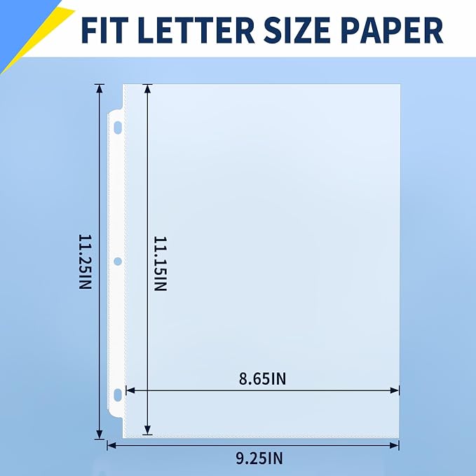 SUNEE Sheet Protectors 500 Packs - Image 2