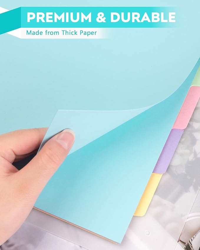 Dynta 3 Ring Binder Dividers - Image 4