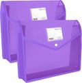 YoeeJob Plastic File Folders Legal Size Expandable Document Folder by YoeeJob