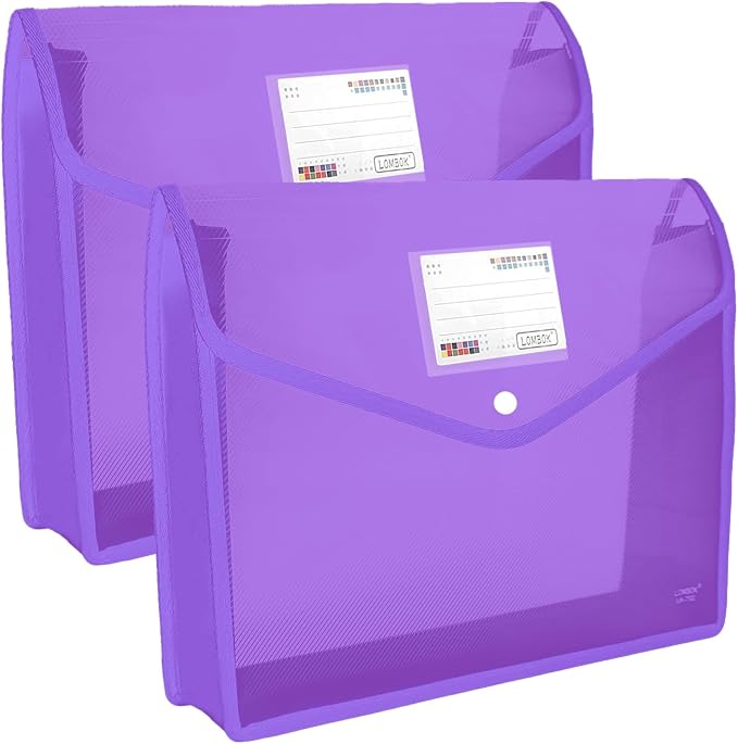 YoeeJob Plastic File Folders Legal Size Expandable Document Folder by YoeeJob