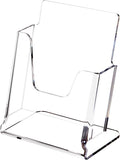 HeZone Acrylic Brochure Holder 6X8 Inches Clear Acrylic Flyer Holder Brochure by HeZone
