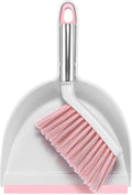 NACENA Mini Broom and Dustpan Set, Small Dust Pan and Brush Set by nacena