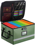 EXLIFBAG File Organizer, Fireproof File Box by EXLIFBAG