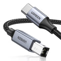 UGREEN USB C Printer Cable - 16 FT Nylon USB B to C Printer Cord by Unknown