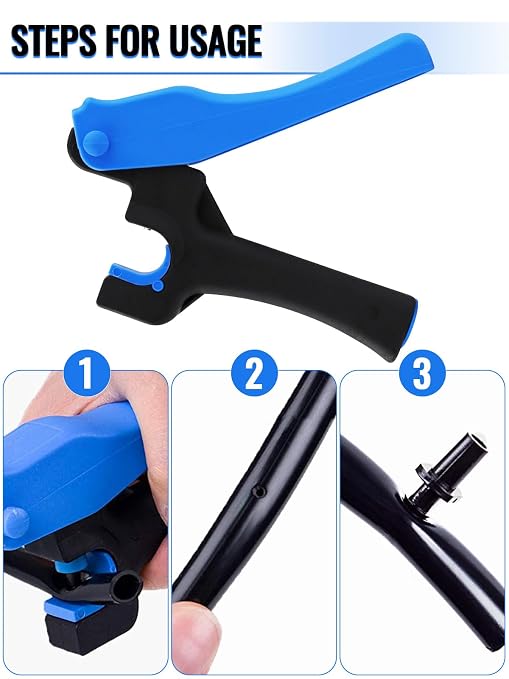 Kalolary 2Pcs Drip Irrigation Tubing Hole Punch, Drip Tube Hole Punch Tool - Image 3