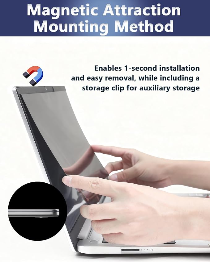 Magnetic Privacy Screen Protector - Image 4
