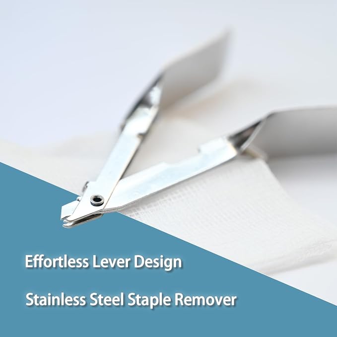 Skin Staple Removal Kit, Includes Staple Remover and Gauze Sponge - Image 4