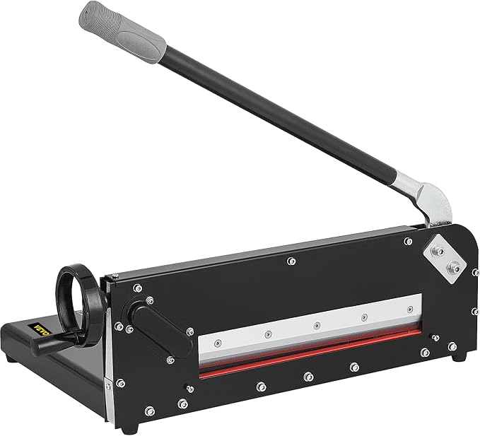 VEVOR Guillotine Paper Cutter 12", Heavy Duty Paper Cutter A4 400 Sheets - Image 8