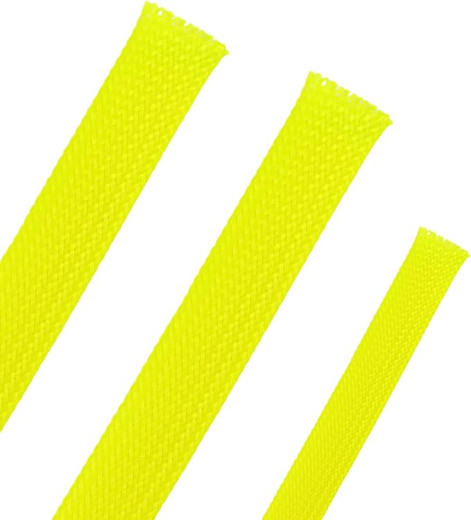25ft PET Expandable Braided Cable Sleeve 1 inch Pet Braided Cable Sleeve by PursuingaBetterLife