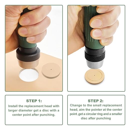 12 in 1 Hollow Hole Punch Set, Gasket Cutting Puncher, Leather Punch. | 12 - Image 5
