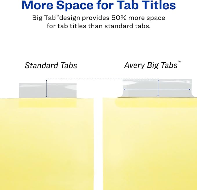 Avery Big Tab Insertable Dividers - Image 4