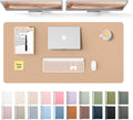 YSAGi Leather Desk Protector, Office Mat, Large Mouse Mat, Non-Slip PU Leather by YSAGi