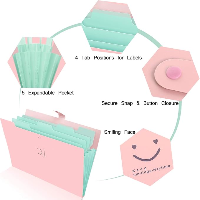 SKYDUE Expanding File Folders - Image 5