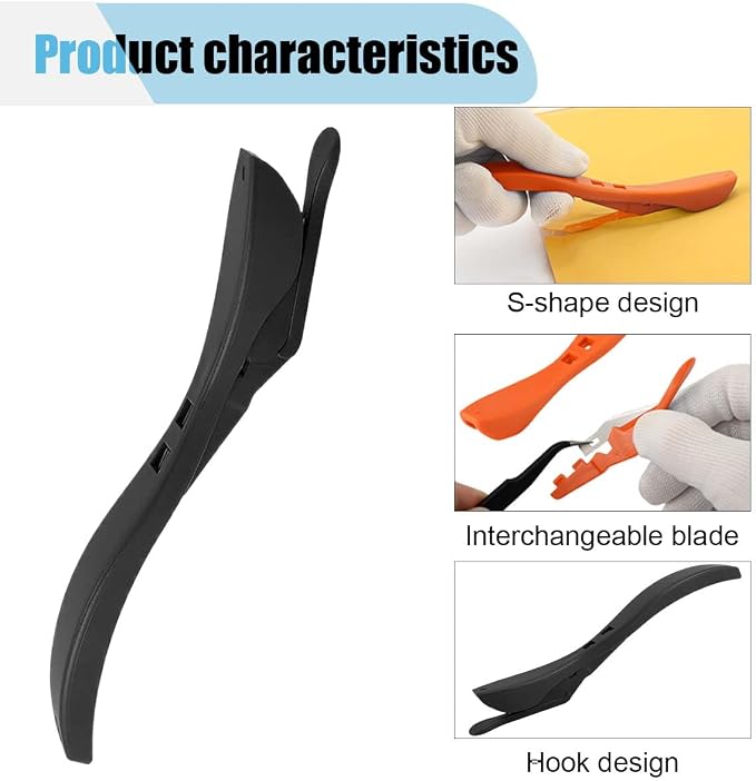 3PCS Wrapping Paper Cutter, Concealed Safety Sliding Cutter, Vinyl Gift Wrap - Image 3