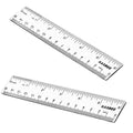 Plastic Rulers, 6 Inch Ruler, Inches and Centimeters by KASBEE