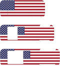 Webcam Cover, Laptop Camera Cover Slide, Ultra-Thin, US Flag Pattern Design by JUNGLE+DEER