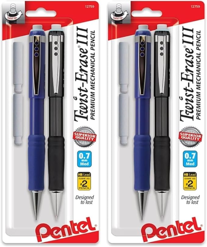 Pentel Twist-Erase III Mechanical Pencil by PentelofAmerica