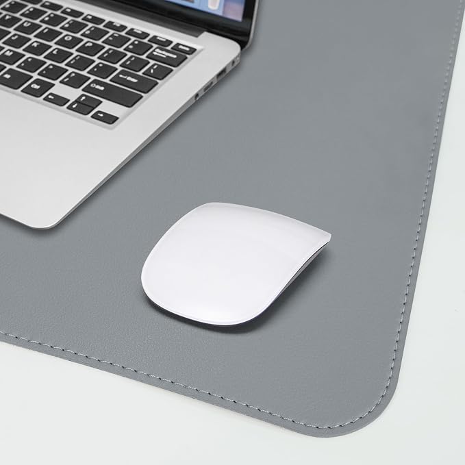 AFIING Leather Desk Pad Protector, Mouse Pad, Waterproof Desk Writing Pad - Image 5