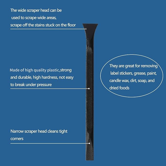 Tpyx Scraper Small Plastic Scraper Tool, Used in Narrow Spaces and Gaps - Image 6