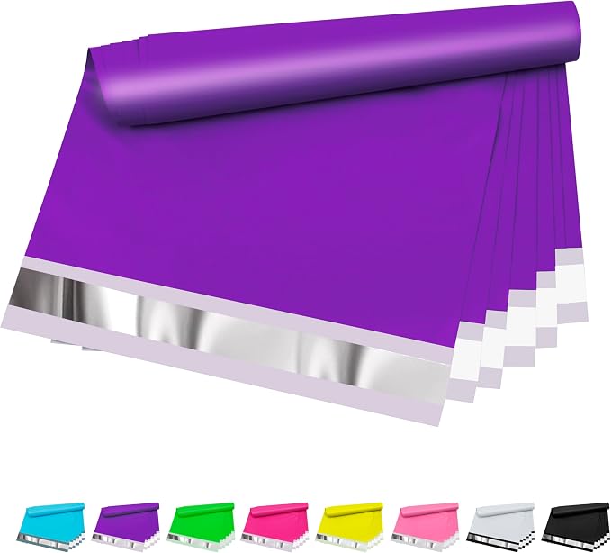 Poly Mailers 10x13 inch 25 Pcs, Waterproof and Tear-resistant Shipping Bags by VAPULCIO