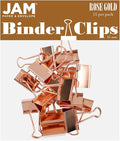 JAM PAPER Colorful Binder Clips by JAMPaper