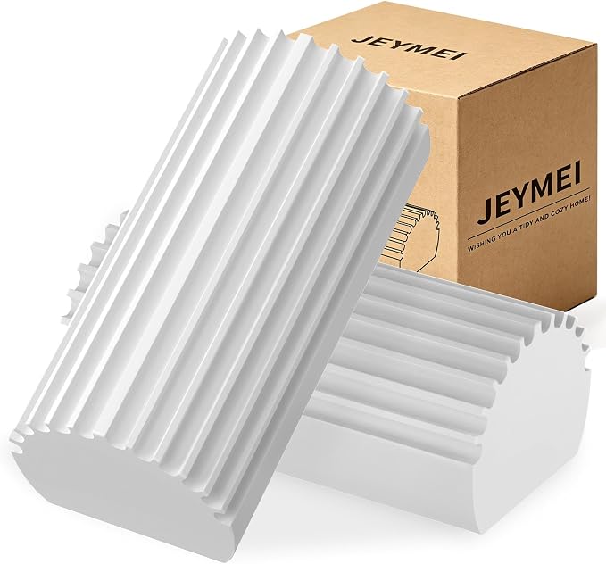 Jeymei 2-Pack Damp Clean Duster Sponge, Sponge Cleaning Brush, Duster by Jeymei