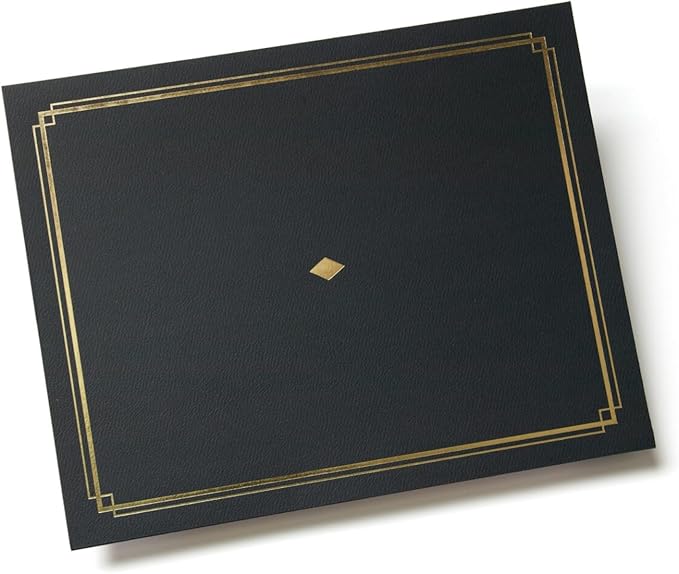 Gartner Studios Certificate Kit, Includes 6 8.5" x 11" Black by GartnerStudios