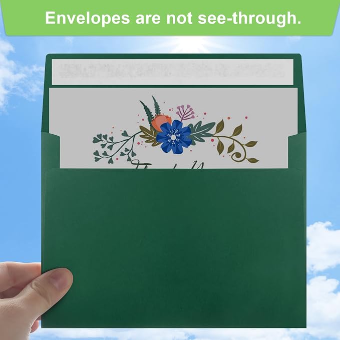 50 Packs 5x7 Envelopes, A7 5x7 Envelopes - Image 4
