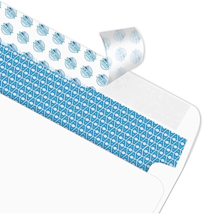 Aimoh 250#10 Security Self-Seal Envelopes, Windowless Design, Premium Security - Image 4