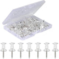 120-Pack Push Pins for Bulletin Board, Thumb Tacks by YEVEETTE