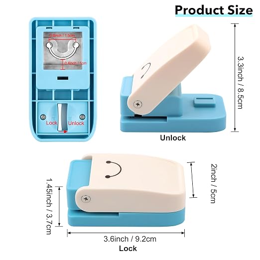 Earring Card Punch, Earring Necklace Hole Puncher, Portable Hangtag Punch Tool - Image 3