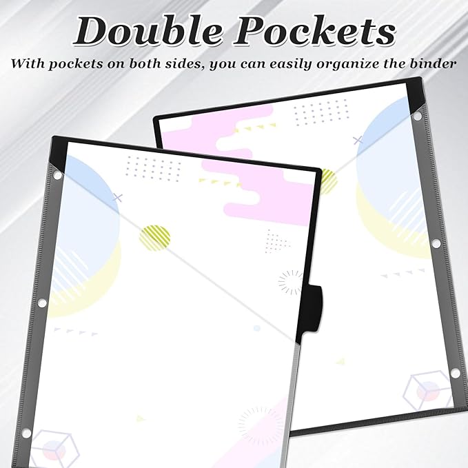 Epakh 6 Pcs Binder Dividers for 3 Rings Binders Index Dividers - Image 4