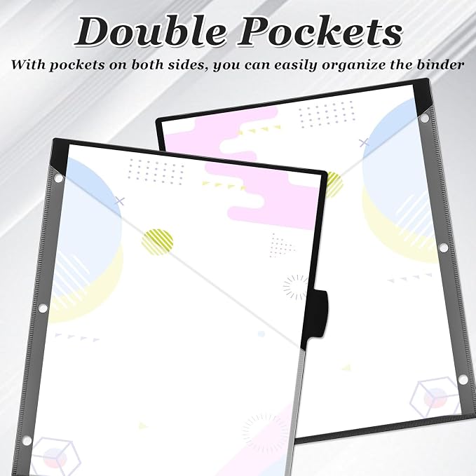 Epakh 12 Pcs Binder Dividers for 3 Rings Binders Index Dividers - Image 3