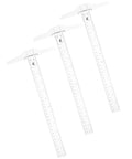 Mr. Pen- 12 Inches Plastic T Square Ruler, 3 Pack | Drafting T Square by MrPen