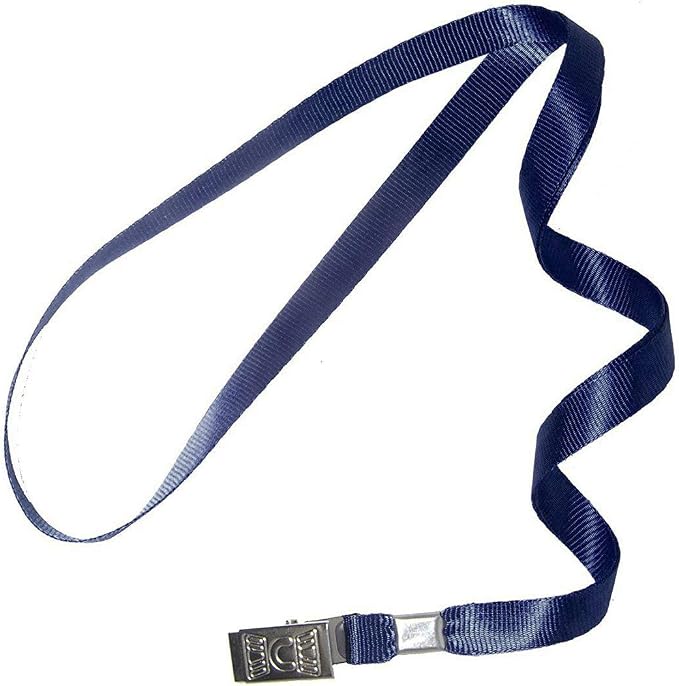 Bird Fiy Black Lanyards 100 Pack 34" Premium Lanyard Bulldog Clips Bulk Nylon - Image 3