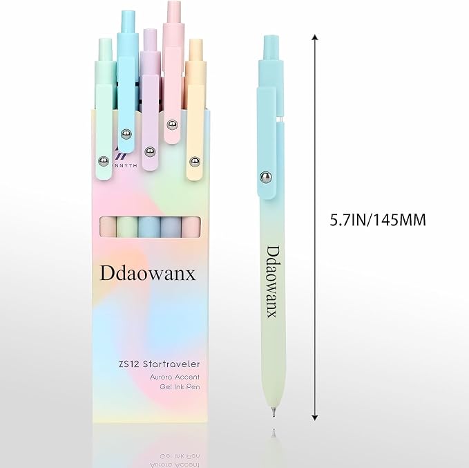 Ddaowanx Gel Pens, Cute Office School Supplies Gifts - Image 6
