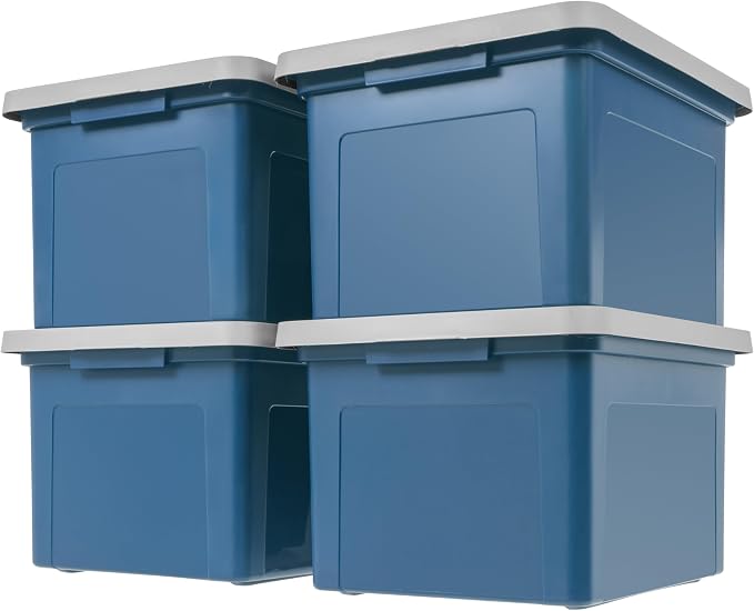 IRIS USA File Box Plastic File Organizer by IRISUSA