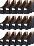 Foldable Desk File Holder Organizer Sturdy Cardboard Magazine Storage Box by Fiyerna