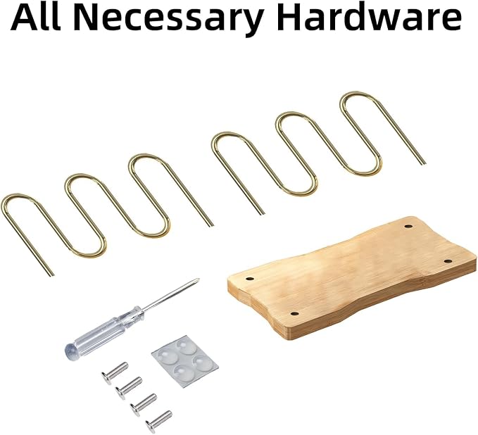 Mail Holder Organizer Countertop, Metal Mail Sorter - Image 3